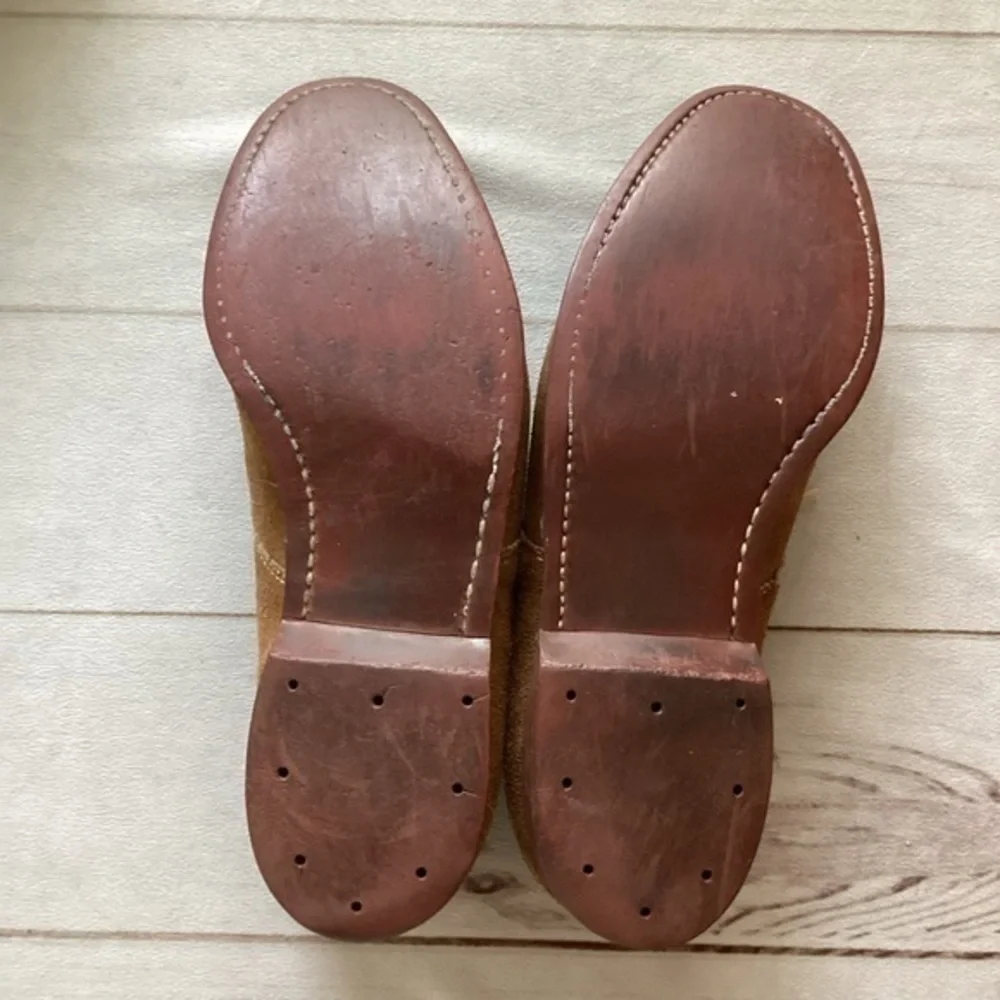 LIMITED EDITION ..Dirty Buck Mens suede brown heavyweight Casual Shoes 8 1/2 D
